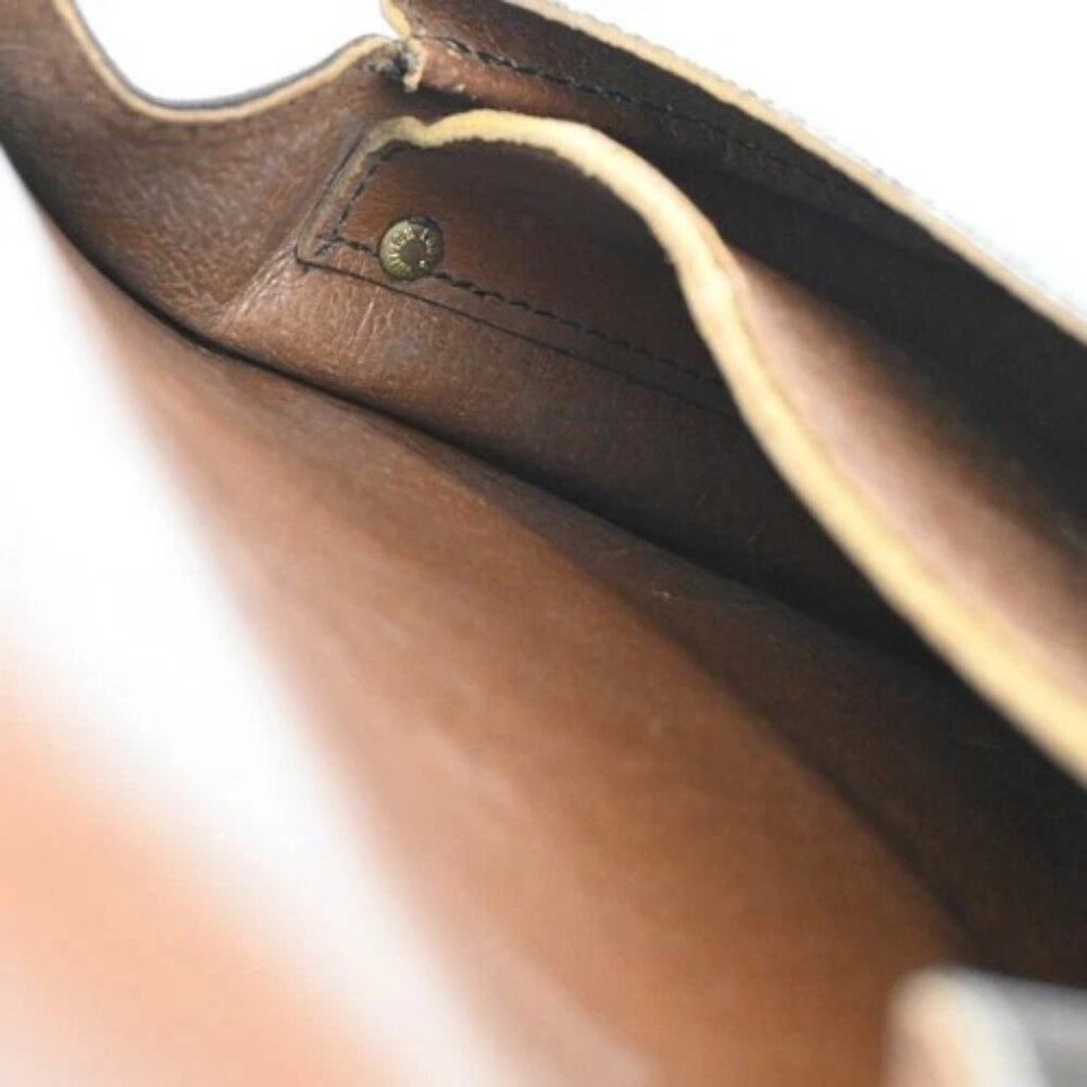 LOUIS VUITTON Cartouchiere GM Shoulder Bag Monogram Leather Brown M51252 31CA318 - Picture 12 of 16